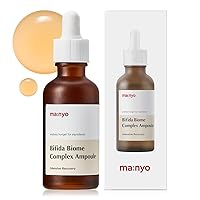 MANYO FACTORY Bifida Biome Complex Ampoule 1.7 fl oz (50ml) Korean Skincare, Facial Skin Rejuvenating, with 10-types-of Hyaluronic Acid, for Women and Men