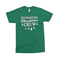 Threadrock Men's Quarantine Christmas Crew T-Shirt