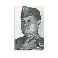 Chesty Puller Poster Marine Corps Officer Quote Poster (7) Canvas Painting Posters And Prints Wall Art Pictures for Living Room Bedroom Decor 16x24inch(40x60cm) Unframe-style