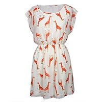 Giraffe Standing All-Over Women's Dress