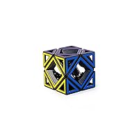 Meffert's M5098 Hollow Skewb Cube Puzzle, Multi Color