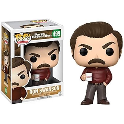 Funko Pop Television: Parks & Recreation - Ron Swanson Figure