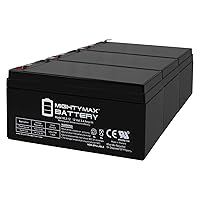Mighty Max Battery 12V 3AH SLA Battery Replaces Bruno Elan SRE-3000 Medical Lift - 3Pack