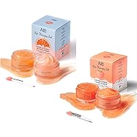 ANAI RUI Sugar Lip Scrub & Collegan Lip Sleeping Mask, 2 Lip Care Set for Improving Lip Texture & Plumpinmg Lip Overnight