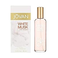 White Musk By Jovan For Women, Cologne Spray, 3.25-Ounce Bottle White Musk By Jovan For Women, Cologne Spray, 3.25-Ounce Bottle