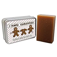I Hate Christmas Bar Soap for Adults Gag Gifts December Birthday Presents Coffee Infused Seasonal Stocking Stuffers for Women and Men
