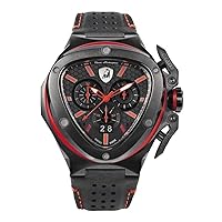 Tonino Lamborghini Spyder x Mens Analog Quartz Watch with Leather Bracelet T9XA