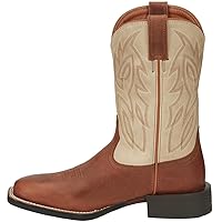 JUSTIN Men's Canter Western Boot Broad Square Toe - Se7511