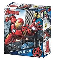 Marvel Avengers Iron Man Horizontal Lenticular Puzzle with 500 Pieces Included and 3D-PUA04000 Effect Box PUA04000