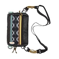 Chums Polyester Rover Cross-Body Bag – Adjustable Multi-Pocket Crossbody Tactical Backpack for Men and Women