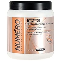 Numero Restructuring Cream Mask Hair with Oat Extracts (33.81 fl.oz)
