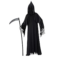 Spirit Halloween Kids Grim Reaper Deluxe Costume| Kids Halloween Costumes | Deluxe Halloween Costumes - S