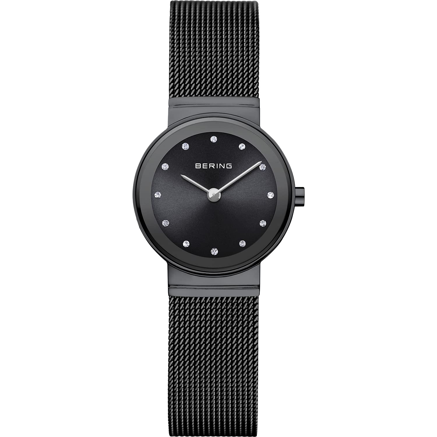 BERING Women Analog Quartz Classic Collection Watch with Stainless Steel Strap & Sapphire Crystal