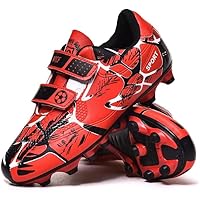 Soccer Shoes Little & Big Kids Lighweight Durable Football Shoes Anti-Slip Soccer Outdoor/Indoor Performance Firm Cleats