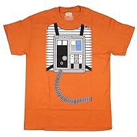 STAR WARS Rebel Pilot Luke Skywalker Costume Suit Adult T-Shirt