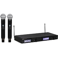 Shure SLXD24D/SM58 Dual Channel Wireless Microphone System with 2 SM58 Handheld Mics