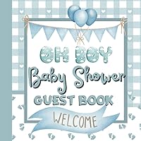 Unique Baby Shower Guest Book: Keepsake from a Special Event for your Baby Boy | Pages with Best Wishes for Baby | Best Wishes for Parents | Gift ... for Photos | Lovely Gift Idea for Parents