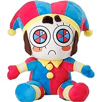 2023 New The Amazing Circus Plush, The Amazing Plushies Toy, New Circus Stuffed Doll Pomni Plush Figure Anime Toys Pillow Gifts for Kids Fans Toy Collection