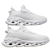 Men's Lightweight Badminton and Squash Shoes, Breathable Mesh Upper, Removable Insole, Rubber Sole