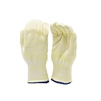 G & F 1689L Dupont Nomex® & Kevlar® Heat Resistant Oven Gloves, for BBQ, Fireplace,and Grilling. Commercial Grade, Large, Sold by 1 Piece