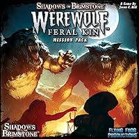 FFP07MP05 Shadows of Brimstone: Werewolves-Mission Pack, Multicoloured