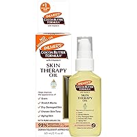 Cocoa Butter Formula Skin Therapy Moisturizing Body Oil with Vitamin E & Pure Argan Oil, Deep Body Moisturizer for Dry, Damaged Skin, Scars or Stretch Marks, 2 Ounces