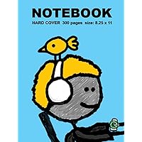 Notebook: The bird thinks it has returned to the nest: Large size 8.25 x 11 - hardcover 300 pages Notebook: The bird thinks it has returned to the nest: Large size 8.25 x 11 - hardcover 300 pages Hardcover Paperback