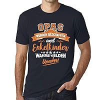 Men's Graphic T-Shirt – Enkelkinder Wahre Helden Brauchen Legende Opas – Eco-Friendly Limited Edition Short