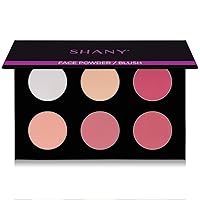 SHANY Cosmetics Shimmer & Matte Blush/Highlighter Face Palette - Layer 4 - Refill For The 6 Layer Mini Masterpiece Collection Makeup Set, Highlighter