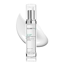 ClarityRx Let There Be Light Powerful Brightening Face Serum, Plant-Based Natural Hydrating Treatment with Hyaluronic Acid for Hyperpigmentation, Dark Spots & Dull Skin (1 fl oz)
