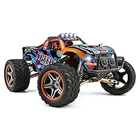 WLtoys 104009 1:10 2.4G Racing Remote Control Car 45KM/H 4WD Large Alloy Electric Remote Control Crawler Children's Toy 104009 2Battery