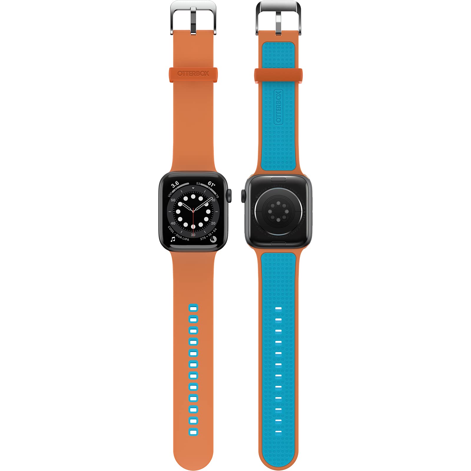 OtterBox All Day Band for Apple Watch 42mm/44mm/45mm - Afternoon (Orange/Blue)