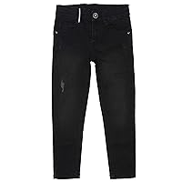 Boy's Denim Pants with Distressed Details, Sizes 4-12