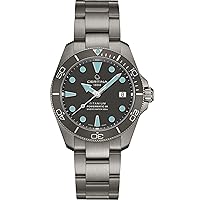 Certina, Mens, DS Action Diver 38mm Powermatic 80, Titanium, Swiss Automatic, Watch, Anthracite, Titanium, 19, (C0328074408100)