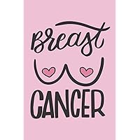 Breast Cancer: Pink Ribbon, Breast Cancer Survivor, Pink Hearts, October Breast Cancer 2020 Notebook/Journal, Woman Gift, 120 Pages of 6