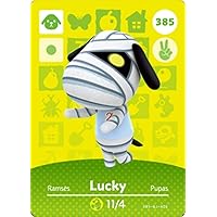 Lucky - Nintendo Animal Crossing Happy Home Designer Series 4 Amiibo Card - 385