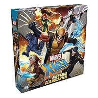 Asmodee X-Men Raise of Mutants, Basic Game, Connoisseur Game, Strategy Game, German