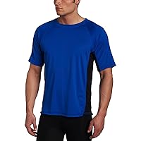 Kanu Surf Mens Cb Rashguard Upf 50 Swim Shirts (Regular & Extended Sizes)