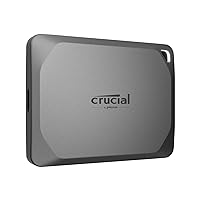 Crucial X9 Pro USB 3.2 Type-C Portable External SSD - 4TB