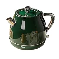 RILOOP Retro Kettle Household High-Value Electric Kettle to Boil Water Automatic Power-Off Tea Kettle Electric Appliances, for Kitchen/K Green