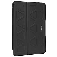 Targus Pro-Tek iPad Case 10.2 Inch, iPad Air and iPad Pro 10.5-Inch with Magnetic Closure iPad 2021 Case 7th Gen/8th Gen/9th Generation Case iPad Cover with Pencil Holder Tablet Cases Black (THZ852GL)