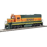 HO Scale Model EMD GP15-1 - Standard DC - BNSF Railway (Green, Orange, Yellow), Unisex Children
