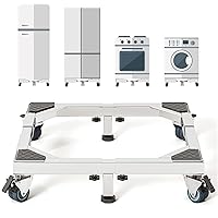 Heightening Stainless Steel Shelf Holder Washing Machine and Refrigerator  Stand 24-27cm A Tumble Dyer Floor Trays Extendable Appliance Base for