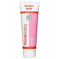 Thinkbaby EWG Verified Bubble Bath For Baby, Kid & Adult, Free of Parabens, Phthalates, 1,4 Dioxane & Toxic chemicals, Ingredient Safety Transparency, 8 Oz