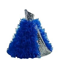 Wenli Stock Flower Girl Pageant Dress Beads Little Kids Birthday Prom Party Dresses