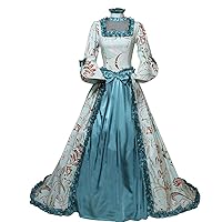 Marie Antoinette Masked Ball Victorian Dress 18th Century Medieval Civil War Ball Gown Costume
