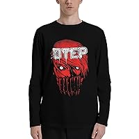 Otep Band T Shirt Boy's Fashion Long Sleeve T-Shirts Fashion Casual Tee Black