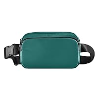 Green Fanny Packs for Women Men Everywhere Belt Bag Fanny Pack Crossbody Bags for Women Fashion Waist Packs with Adjustable Strap Waist Bag for Travel Sports Shopping Hiking