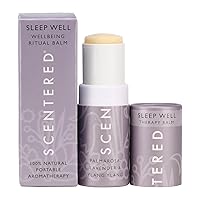 Sleep Well Aromatherapy Essential Oils Balm Stick for Restful Sleep & Relaxation - All-Natural Blend of Lavender, Chamomile, Ylang Ylang