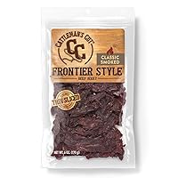 Cattleman's Cut Classic Smoked Frontier Style Beef Jerky, 6 Ounce
